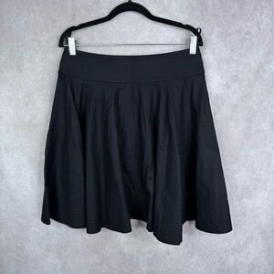 Pauw Amsterdam Circle Knee Length Wool Skirt In Black Women's Size 1 US S